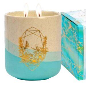 Self-Care: Scented Candle "Caring for Myself" Citrus & Lavender. Wax Soy & Coco